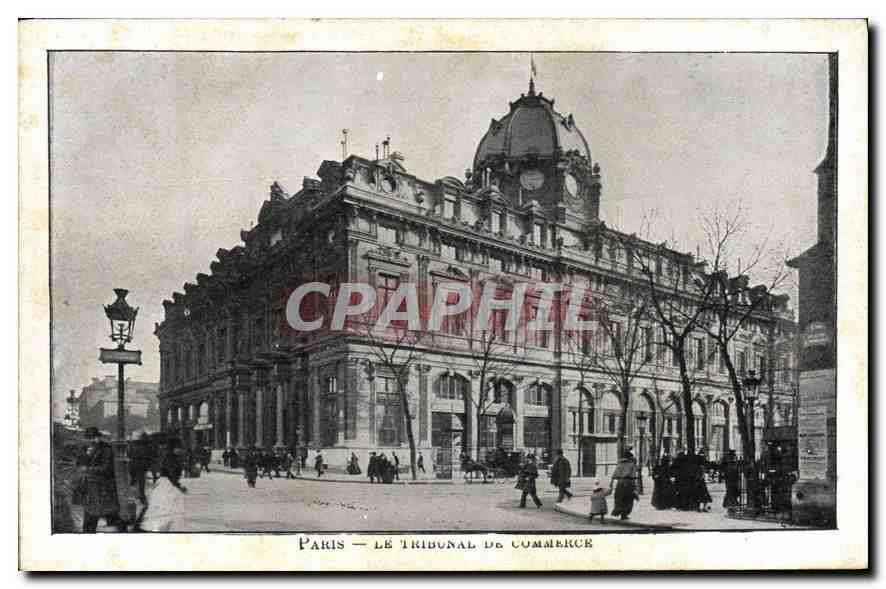 CPA Palais de Justice Paris Tribunal de Commerce
