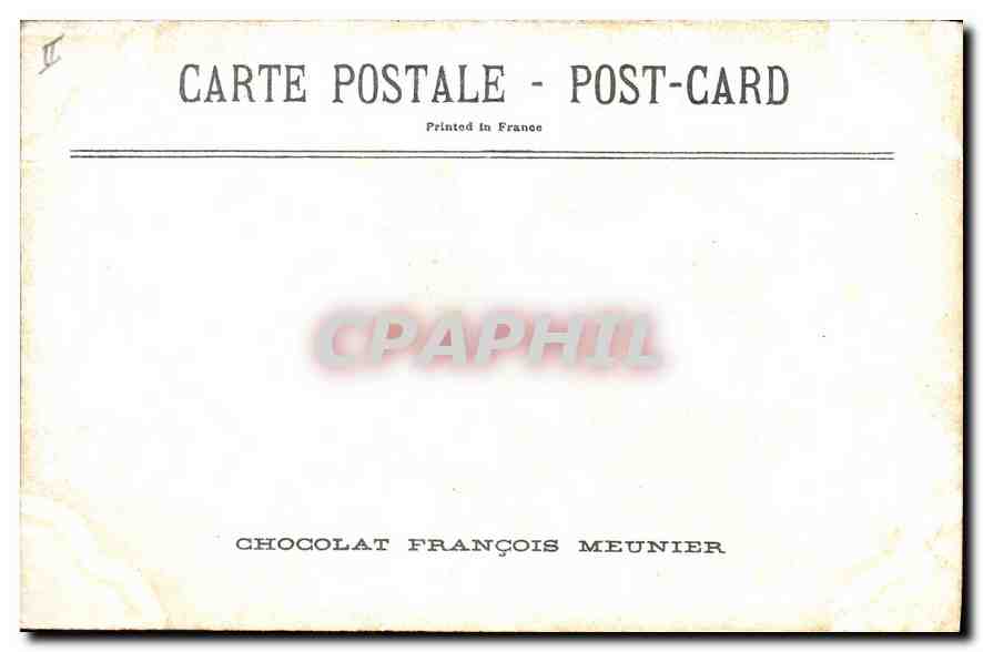 CPA Palais de Justice Paris Tribunal de Commerce — Rückseite