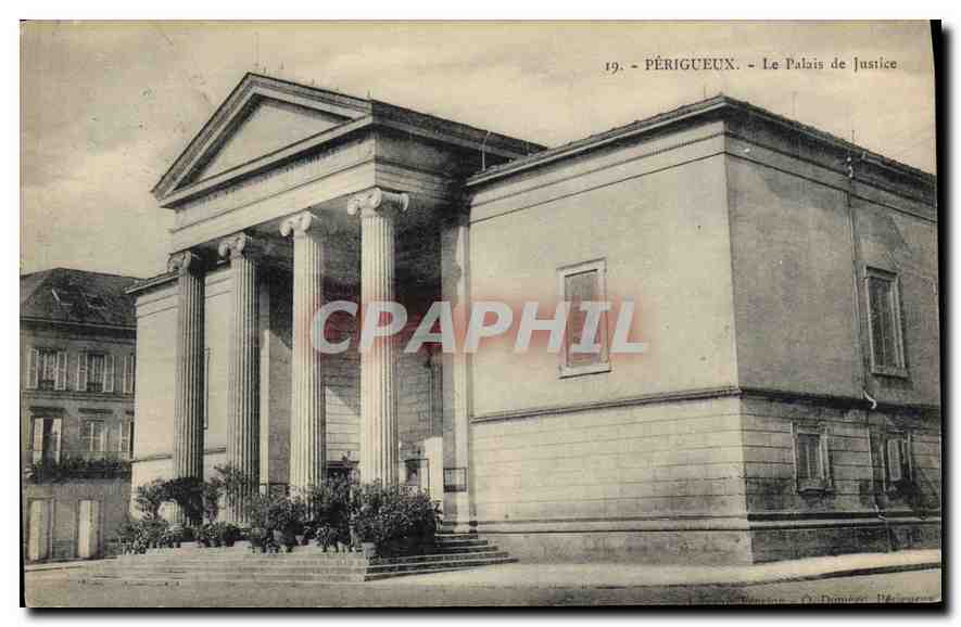 CPA Palais de Justice Perigueux
