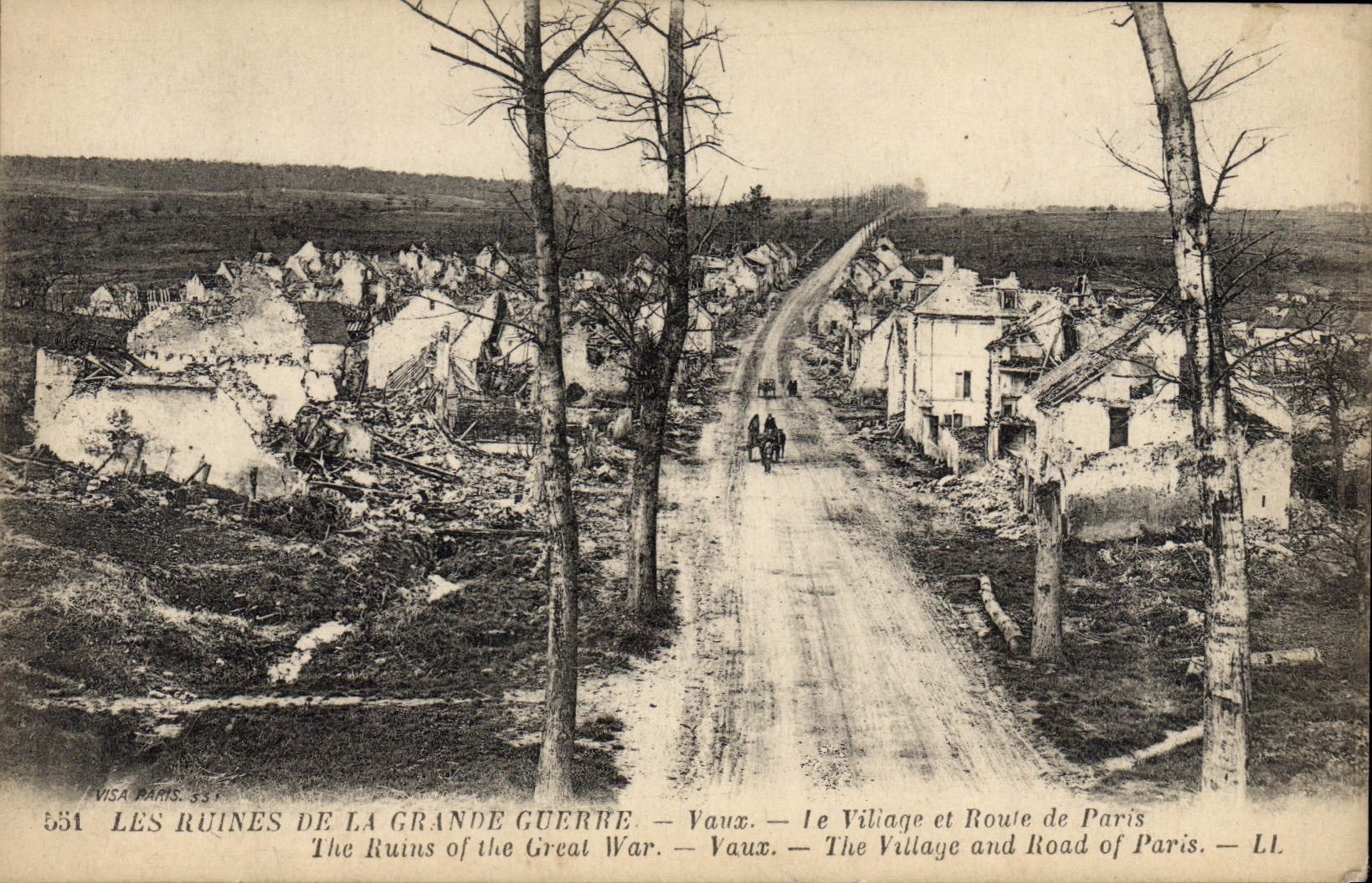 Vaux — Les Ruines de la Grande Guerre — Visa Paris 551