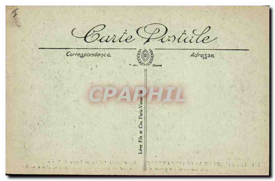 Vaux — Les Ruines de la Grande Guerre — Visa Paris 551 — Rückseite