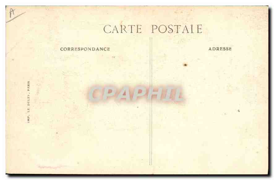 Fêtes de la Victoire à Paris — 14 juillet 1919 — Le Général Mangin — Éditeur Le Défilé — Verso