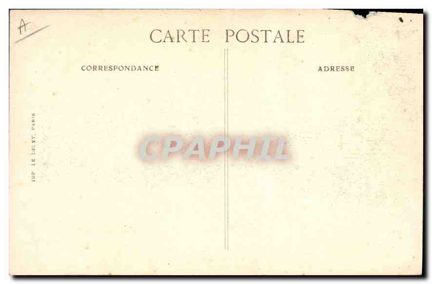 Les Fêtes de la Victoire à Paris — 14 juillet 1919 — Défilé des troupes belges — Éditeur EBP — Verso
