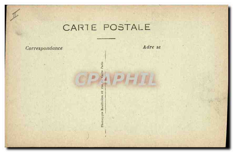 Environ de Compiègne - L'Arbre de Quennevières — Français souvenons-nous ! — Phototypie Baudinière, Paris — Rückseite
