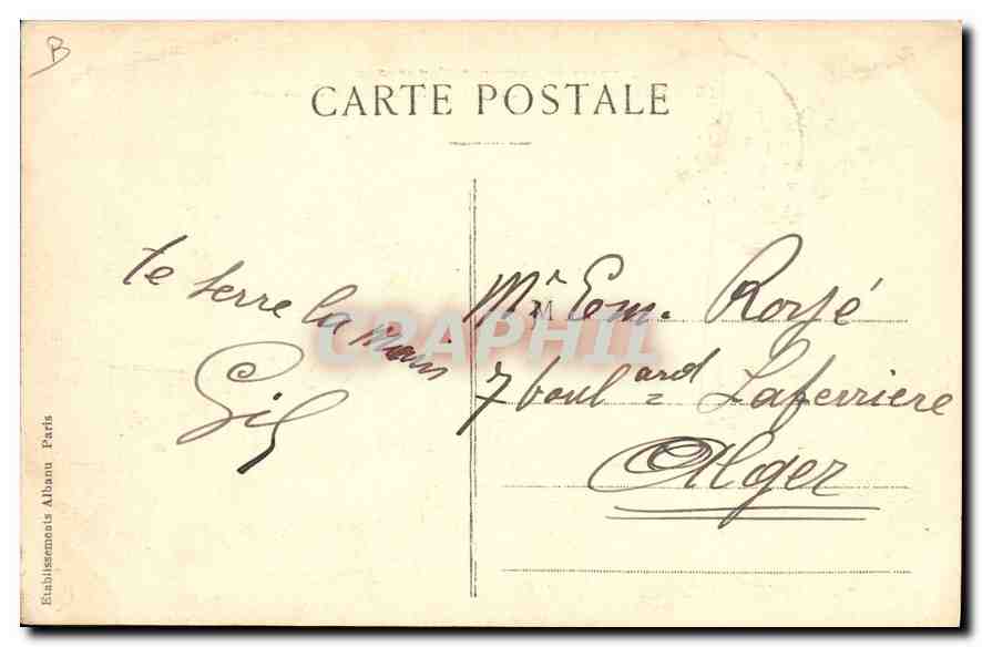 CPA Folklore Types et costumes d'auvergne interieur de ferme Vaches  — Verso