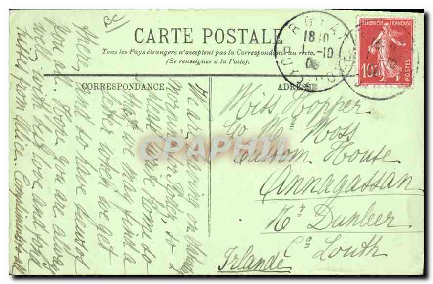 Types d'Auvergne — À la Fontaine — LL. — N°41 — Verso