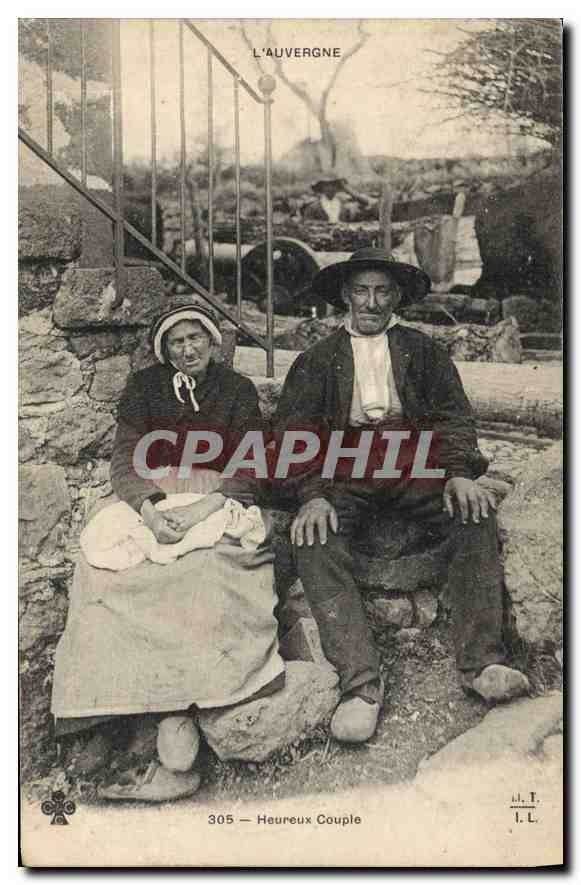 L'Auvergne — Heureux Couple — I.L. n°305