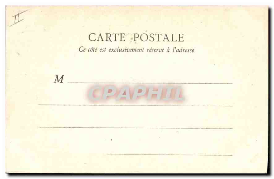 CPA Reims Le Palais de Justice  — Verso