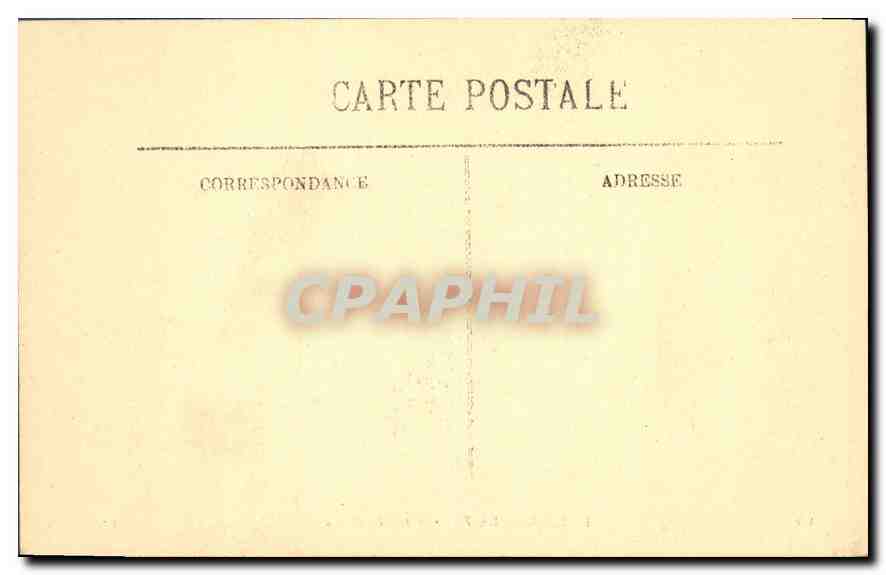 CPA Rouen Le Palais de Justice  — Verso