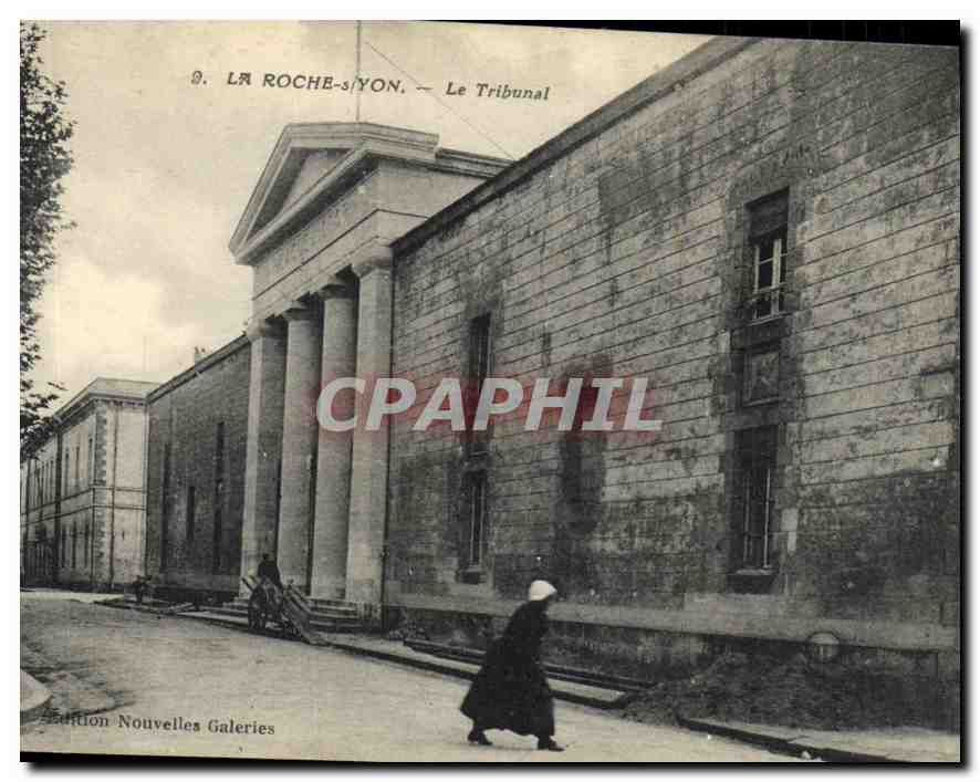 CPA La Roche Lyon Le Tribunal 