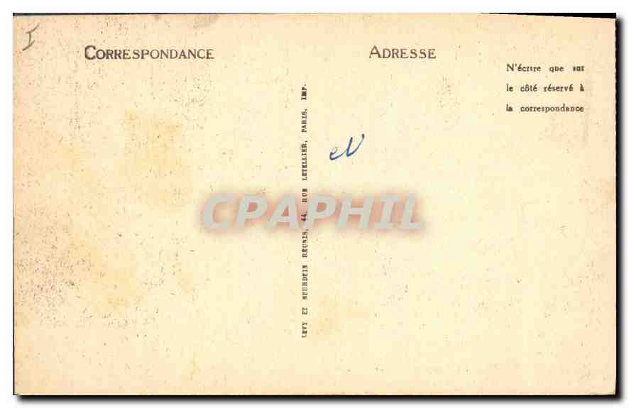 CPA Rouen La Cour d'Assises  — Rückseite