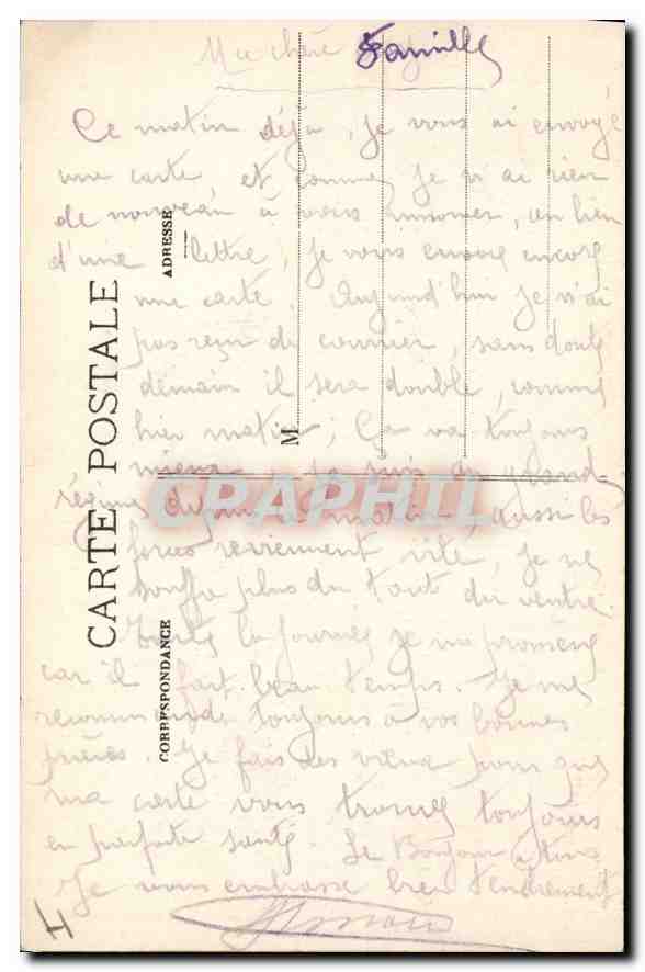 Vue perspective de LIMEY — La Guerre en Lorraine (Woëvre) — éditeur inconnu, n° 1566 — Verso