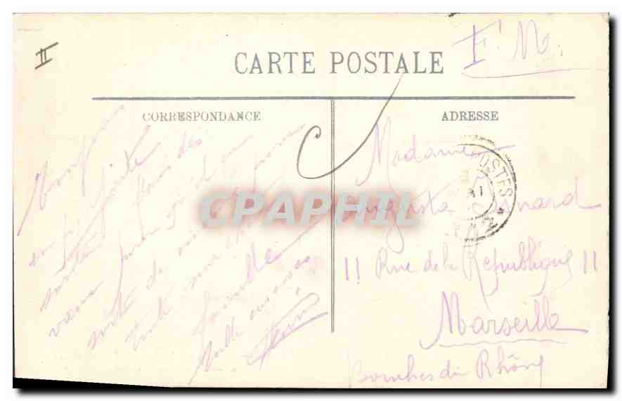 Soissons — Scène de guerre 1915 — LL — Verso
