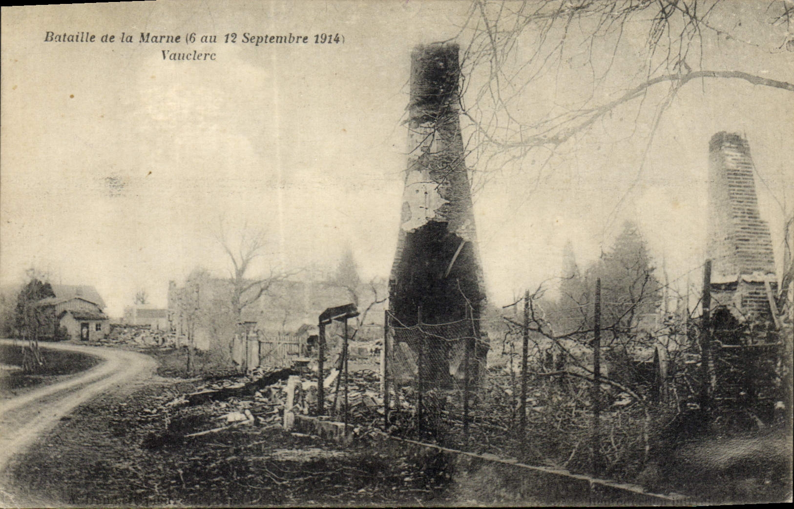 Bataille de la Marne (6 au 12 Septembre 1914) — Vauclerc