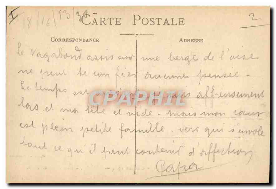 Creil — Case distrutte — Edizioni Guiraud - Marseille, n°41 — Verso