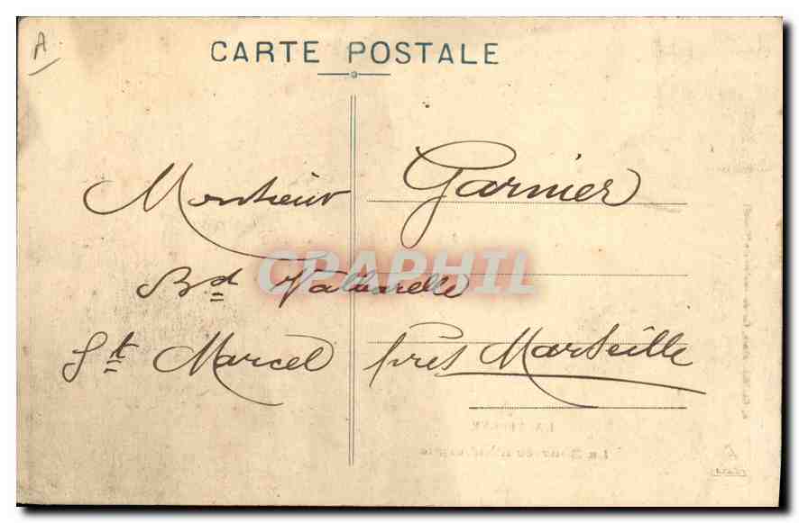 CPA Folklore L'Auvergne la bourree d'Auvergne  — Verso