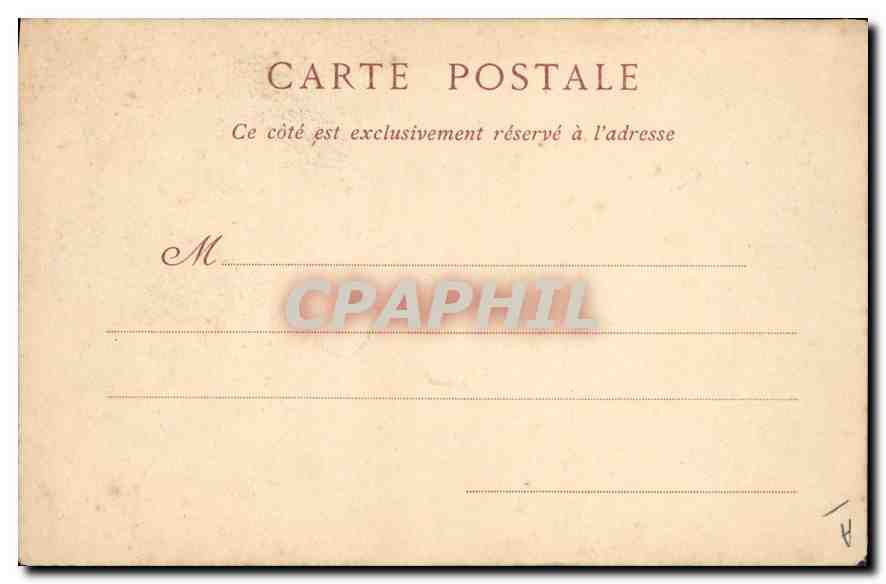 CPA Folklore Le Puy Dentelliere  — Verso