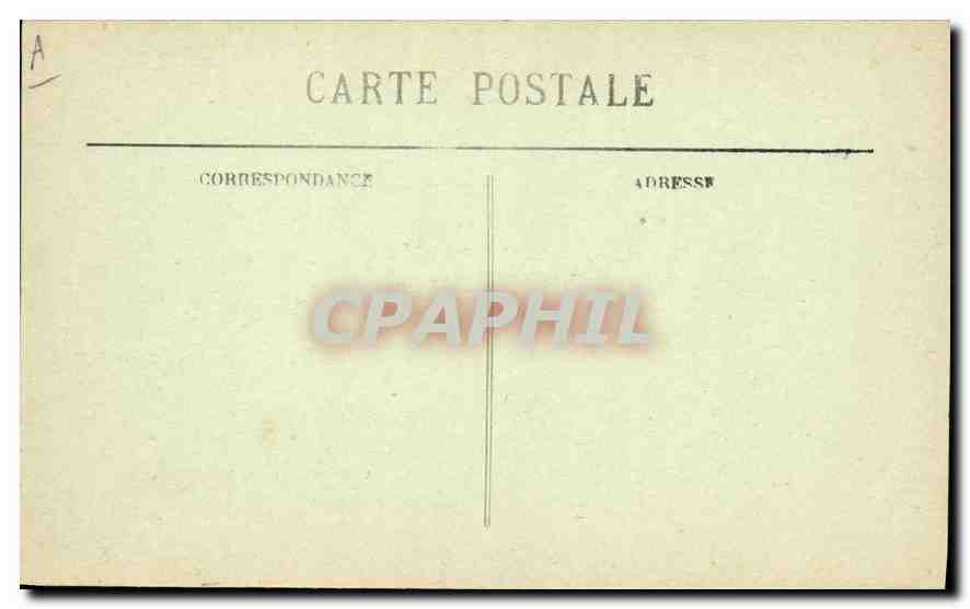CPA Folklore L'Auvergne interieur Auvergnat  — Verso