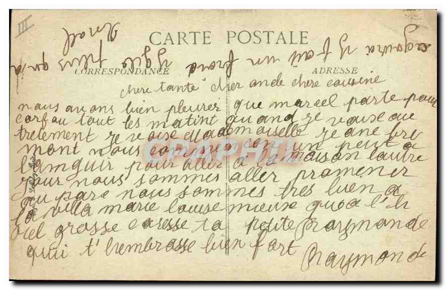 CPA Folklore L'Auvergne Pittoresque maison Auvergnate  — Verso