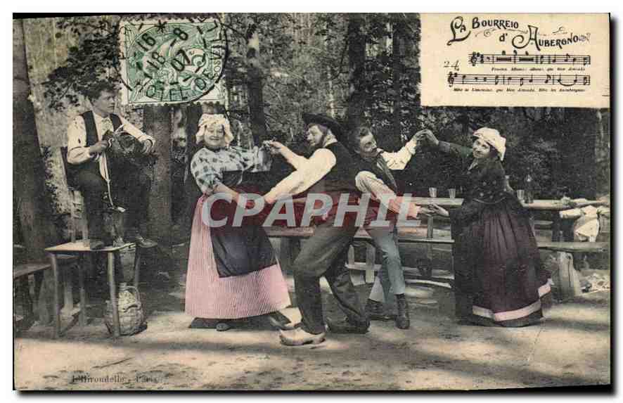 CPA Folklore La Bourreio d'Aubereno L'Hirondelle Paris 