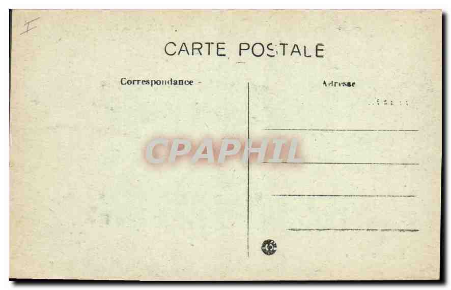 CPA Tulle La Prefecture  — Verso