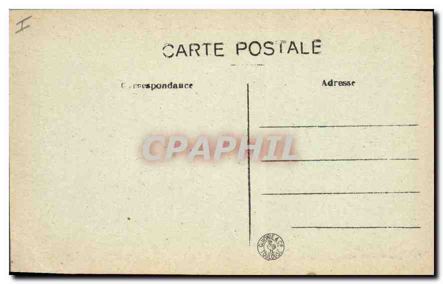 CPA Correze Tulle La Prefecture  — Verso