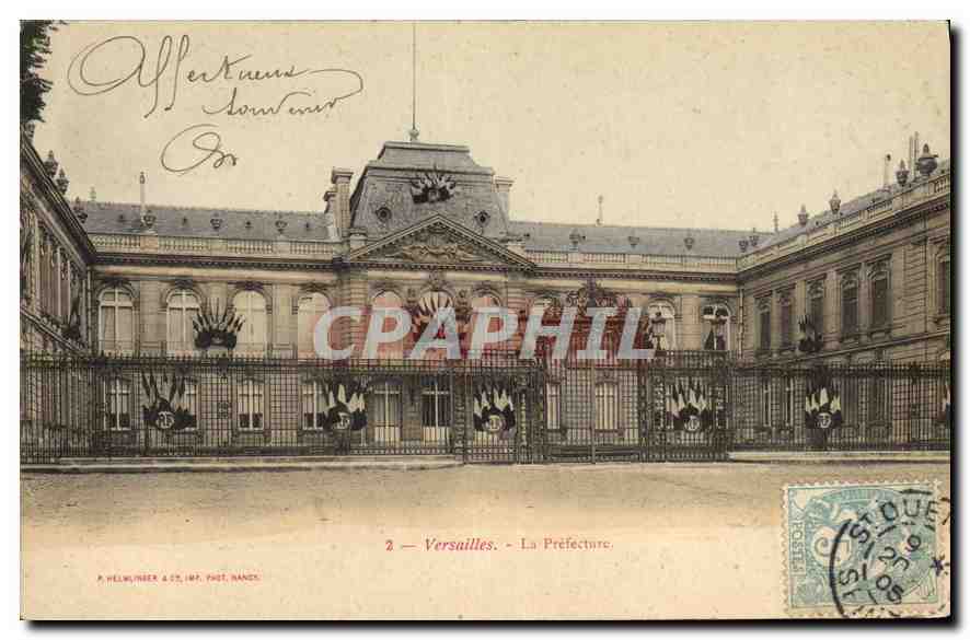 CPA Versailles La Prefecture 