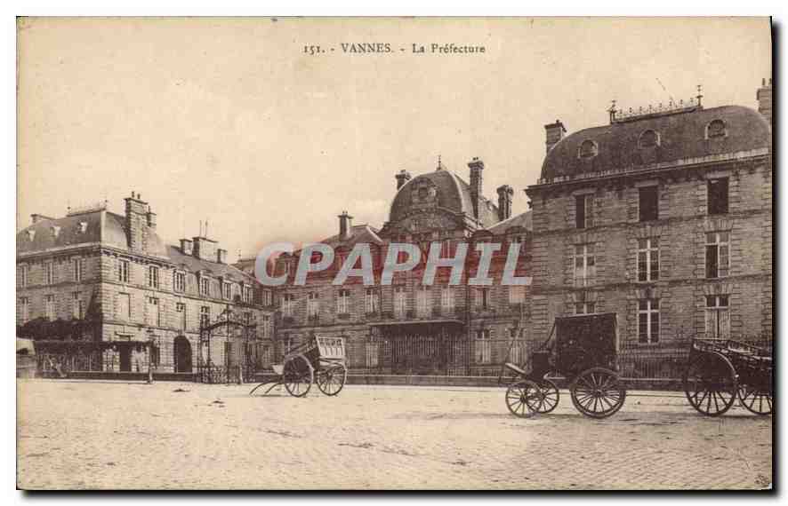 CPA Vannes La Prefecture 