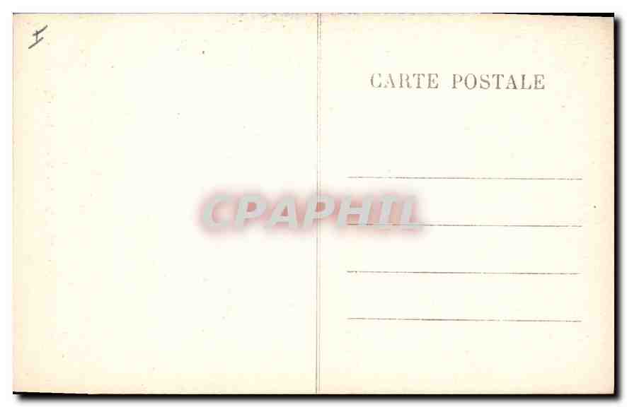 CPA l'Aven Armand dans la foret Vierge Les choux fleurs  — Rückseite