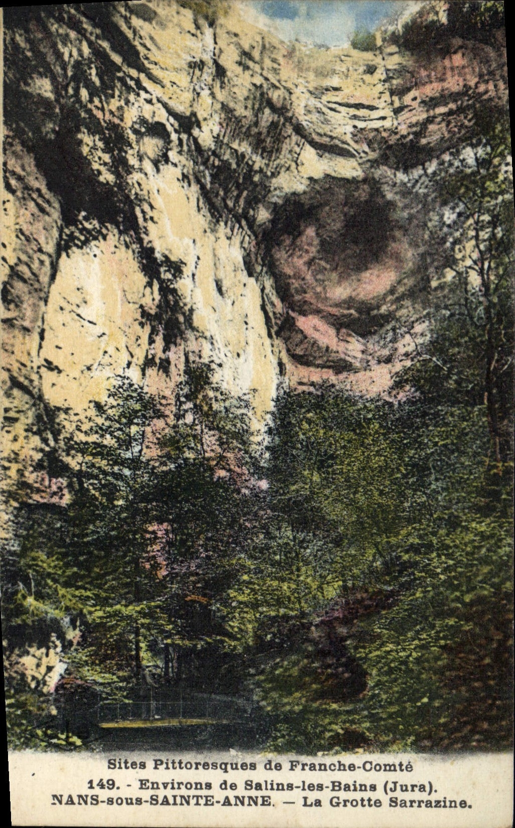 La Grotte Sarrazine — Nans-sous-Sainte-Anne (Jura) — Pittoreske Orte der Franche-Comté, n°149