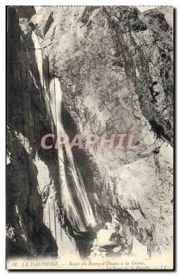 CPA LA Dauphine route du Bourg d'Oisans a la Grave 