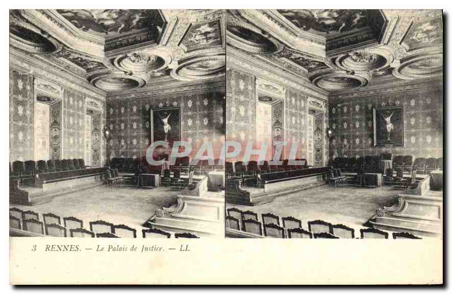 CPA Rennes Palais de Justice 