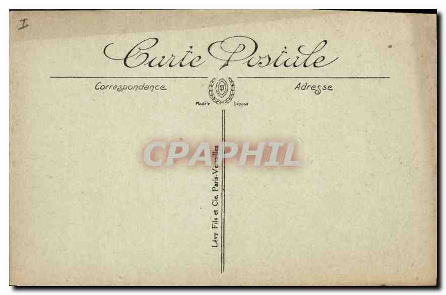 CPA rennes le Palais de Justice  — Rückseite