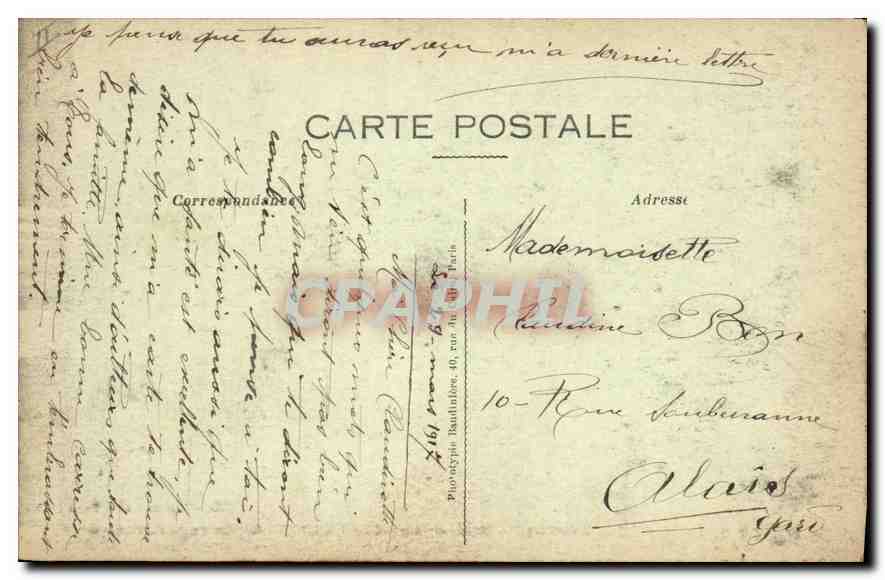 Bombardement de Verdun — Le Musée de l'Archevêché — Express - Vieux Paris 1153 — Rückseite