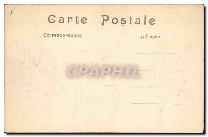 Le Pont de Creil — Détresse de la guerre 1914 — L.L. n°174 — Rückseite