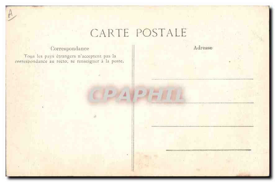 CPA Folklore L'Auvergne Pittoresque  — Verso