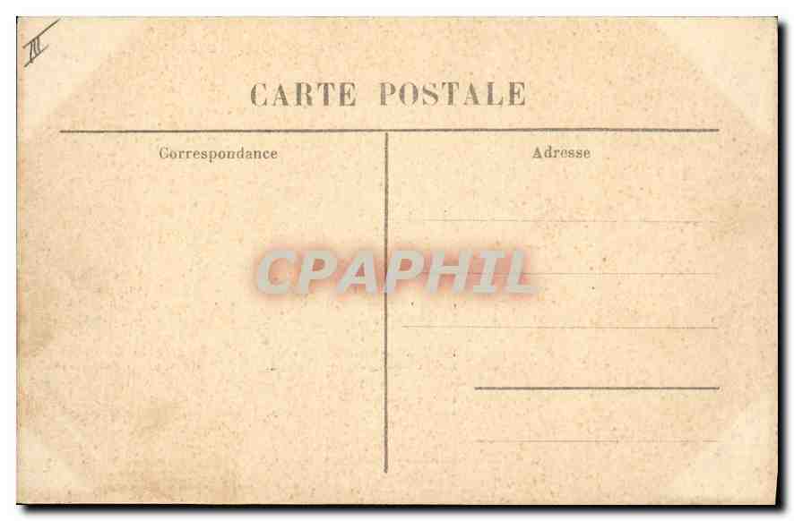 CPA Folklore Mous esclos  — Verso