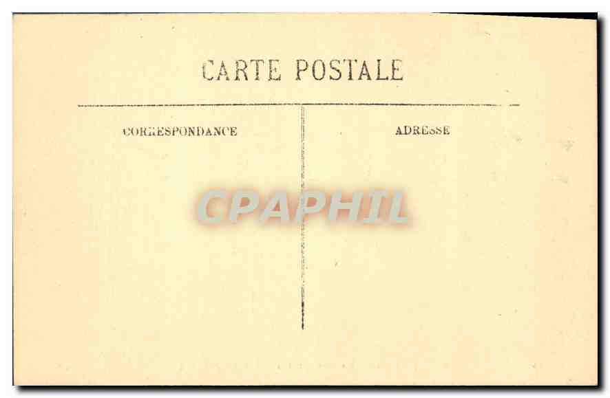 CPA Rouen la cour de Palais de Justice  — Verso