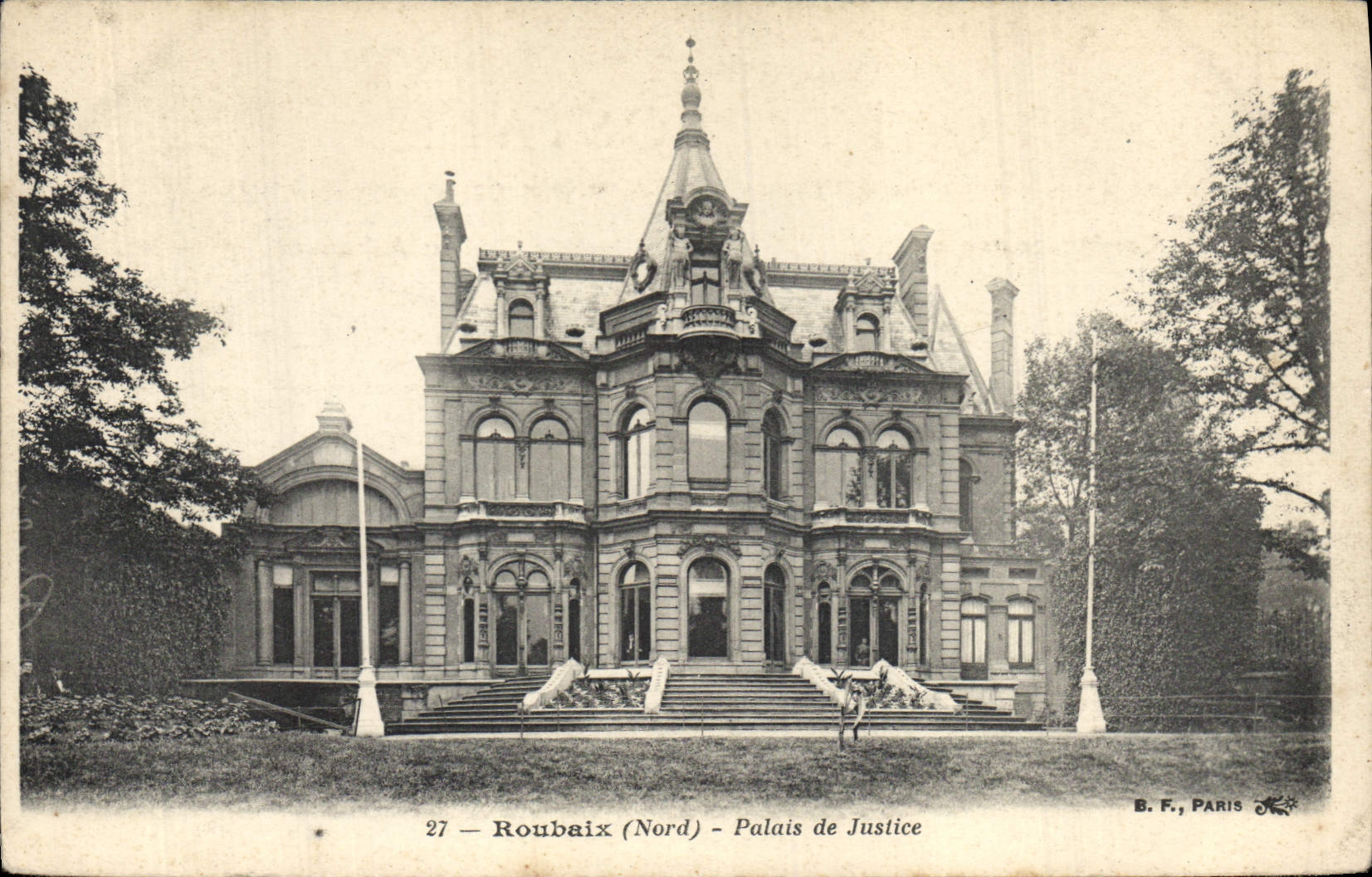 CPA Roubaix Nord palais de justice 