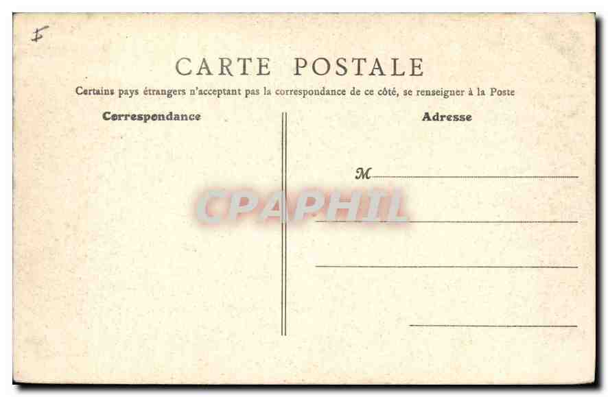 CPA Roubaix Nord palais de justice  — Verso