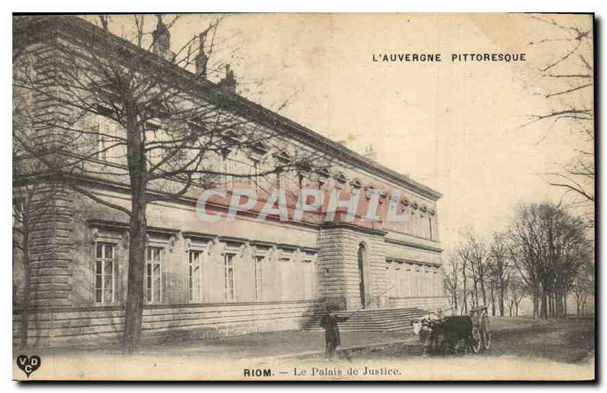 CPA Riom le Palais de justice 