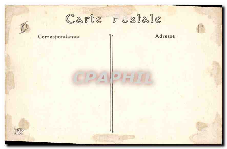 CPA Rennes le Palais de justice le premiere chambre civil  — Rückseite