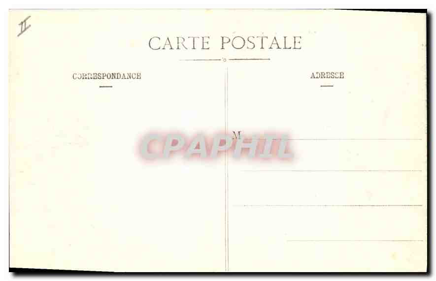 CPA Rouen le Palais de Justice facade place Verdrel  — Verso