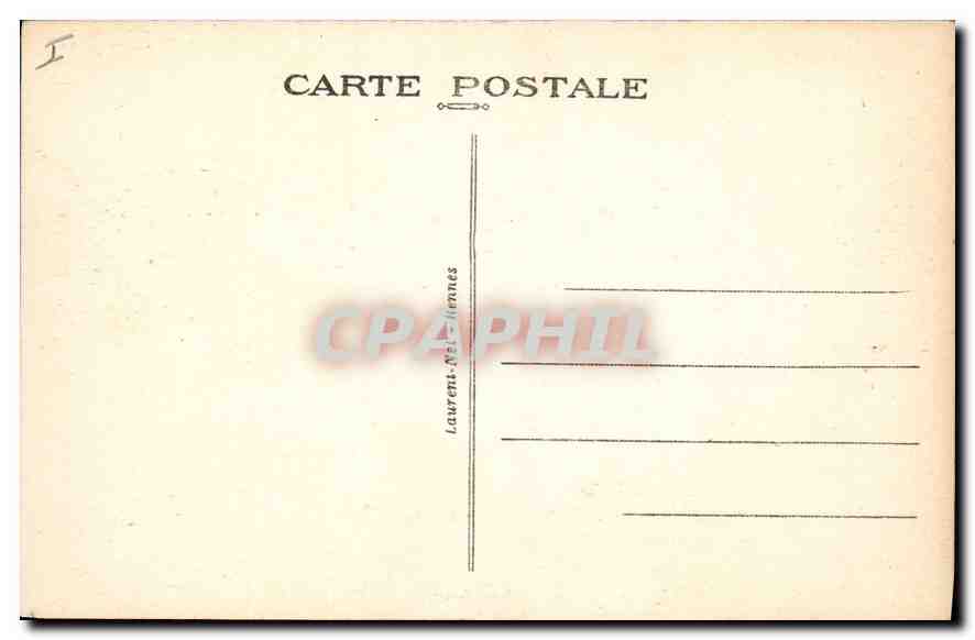 CPA Renucs le Palais de Justice  — Rückseite