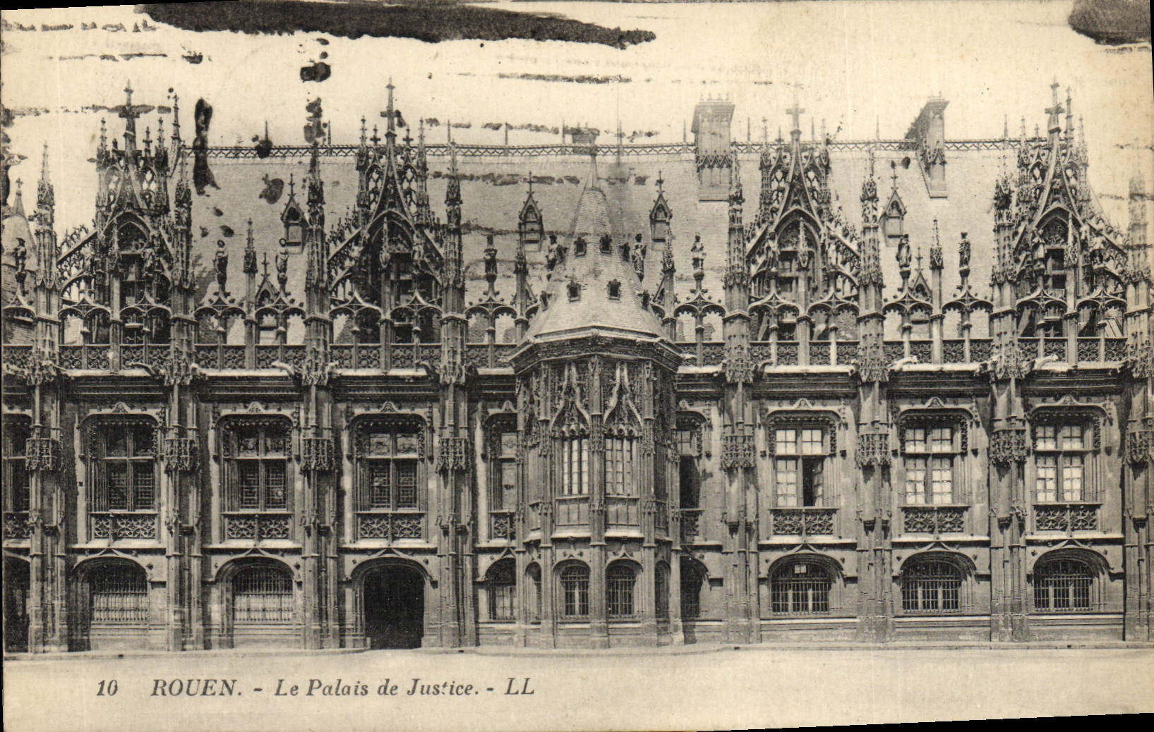 CPA Rouen le Palais de Justice 