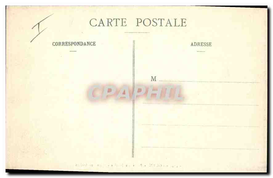 CPA Rouen le Palais de Justice salle des Assises  — Verso