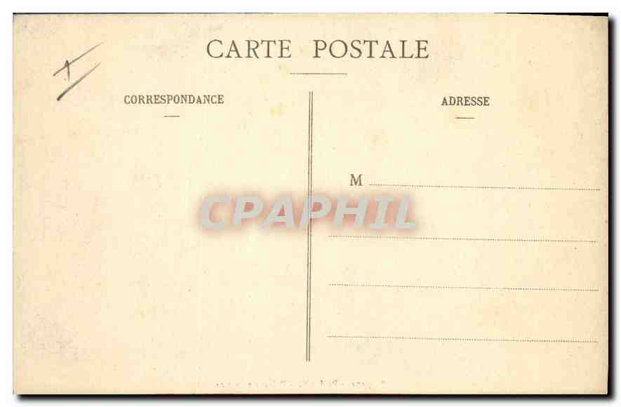 CPA Rouen Palais de Justice  — Verso