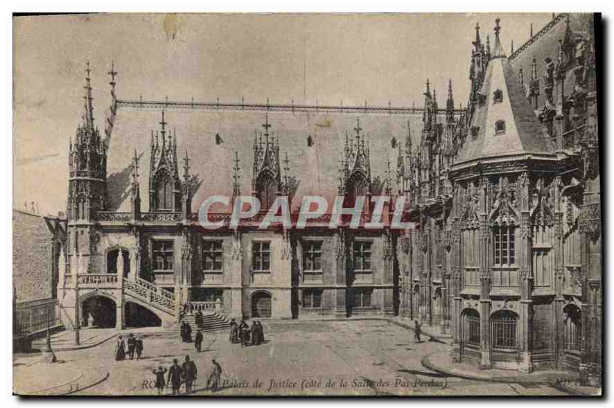 CPA Rouen Palais de Justice   