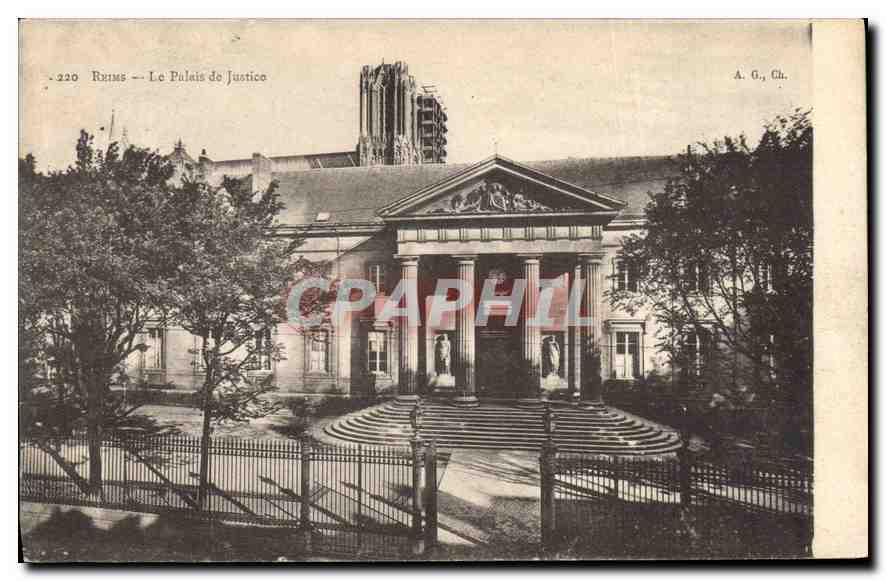 CPA Reims Plais de Justice 