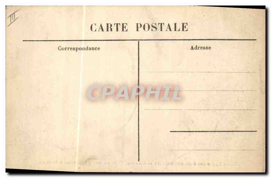 CPA Folklore Types des differentes coiffures d'Auvergne et Velay anciennes et modernes  — Verso